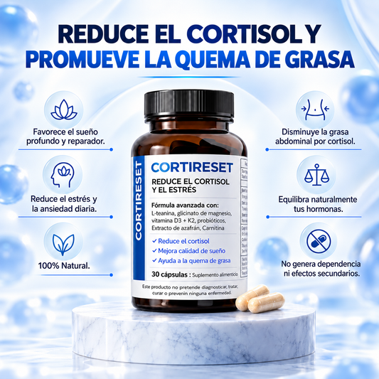CORTIRESET - Tu Aliado en la Quema de Grasa